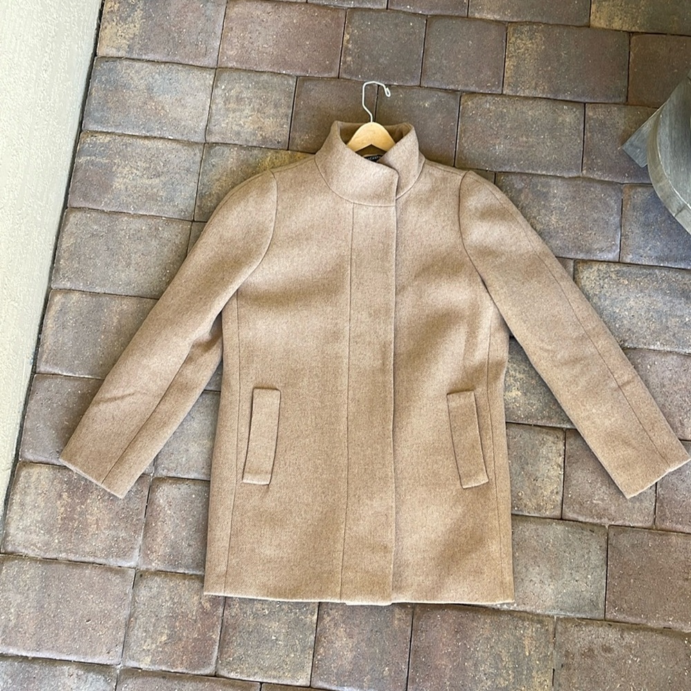J.Crew mercantile wool blend coat size 10
